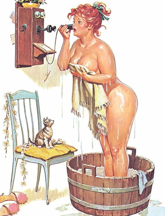 Plus-Size Pin-Up Hilda