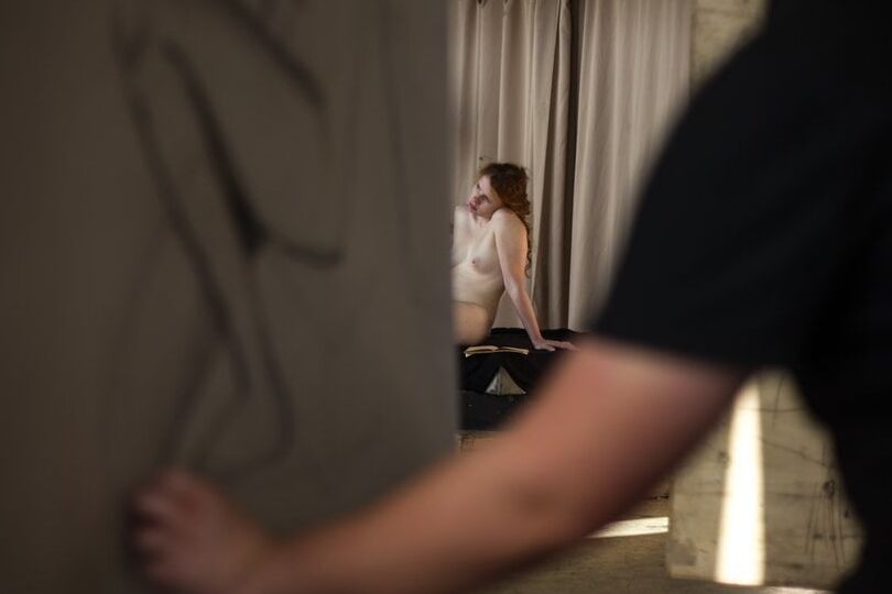 naked model