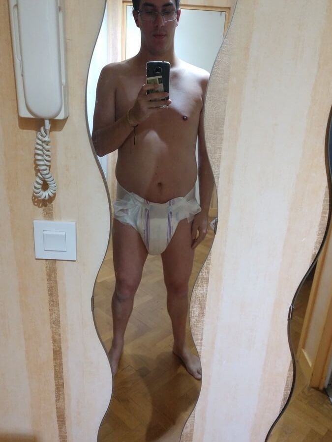 in diaper en couche culotte