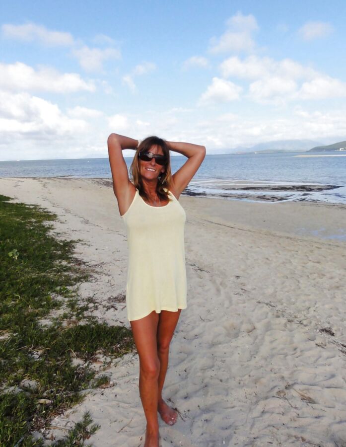 Nudist Milf on the Beach