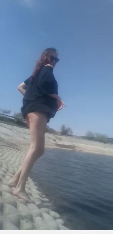 Sexy girl bikini live facebook romanian