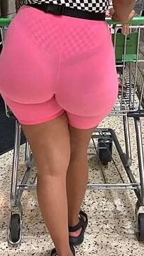 Pink big fat booty