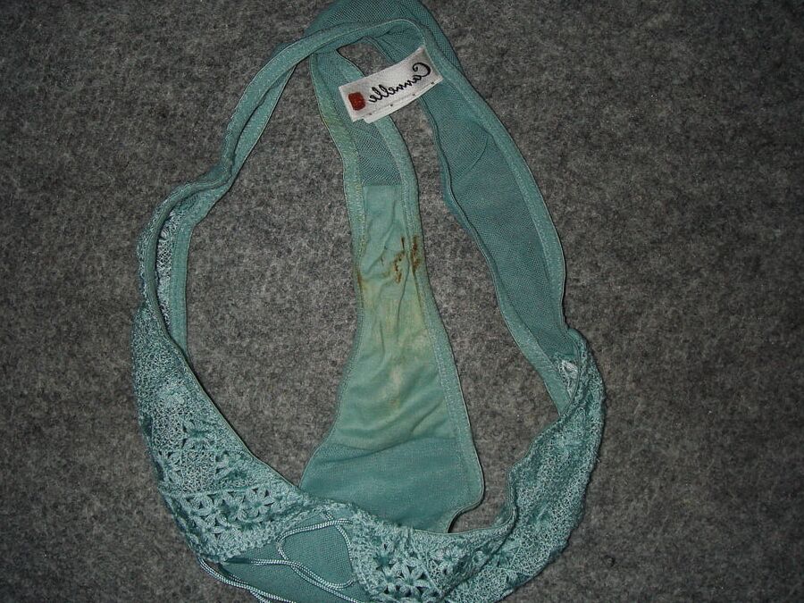 Dirty panty of Paola