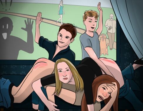 Spanking Art Pics