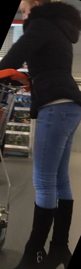 Blue jeans and boots