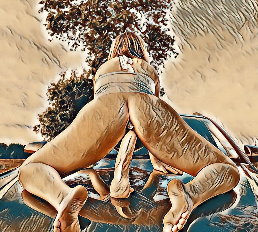 outdoor sex and exhibition