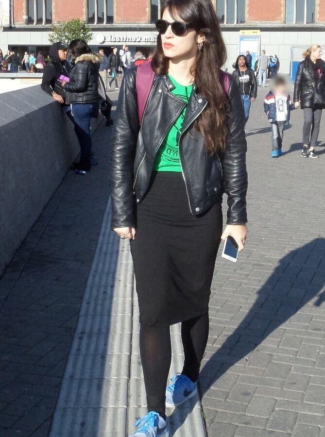 Street Pantyhose from Holland