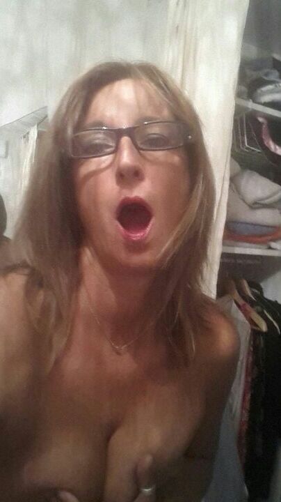 Hot milf posing