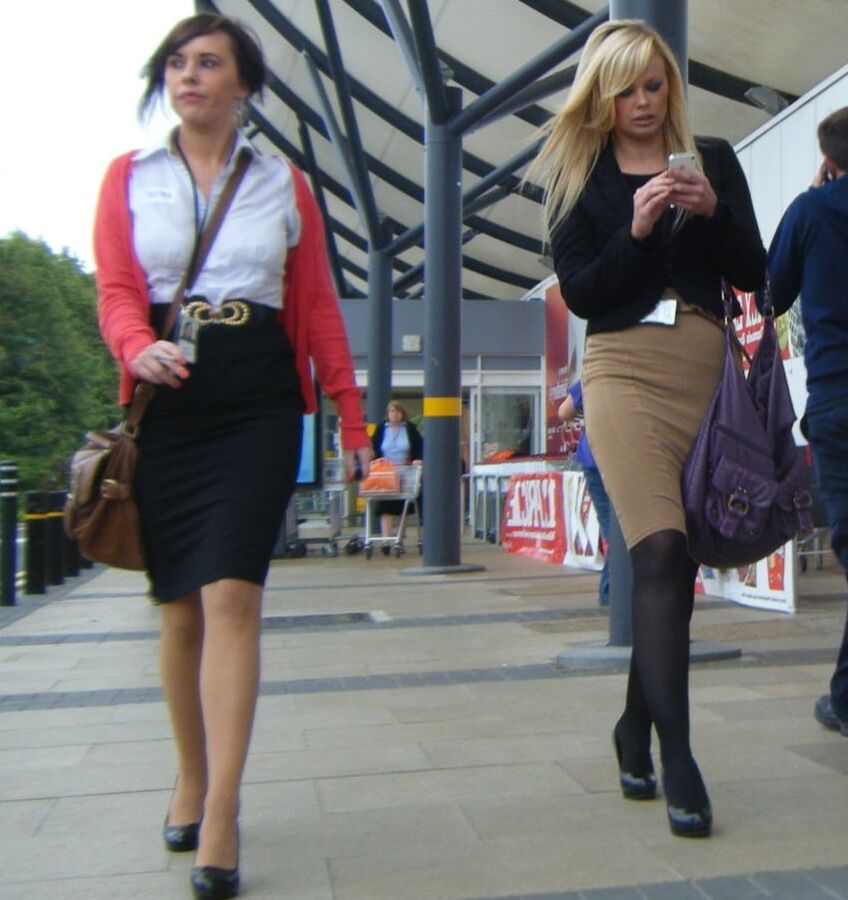 British Street Pantyhose