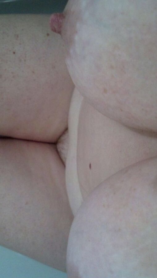 My boobs in the bathtub
