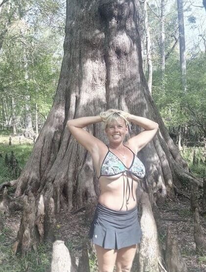 Blonde Milf, Mature, Bikini