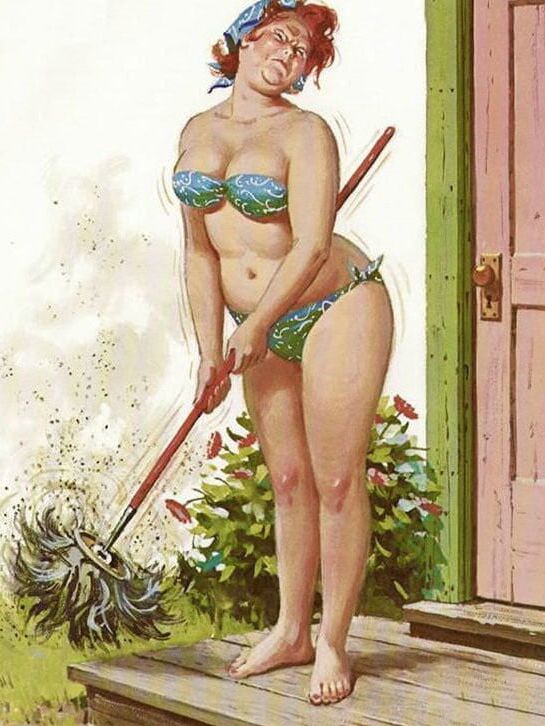 Plus-Size Pin-Up Hilda