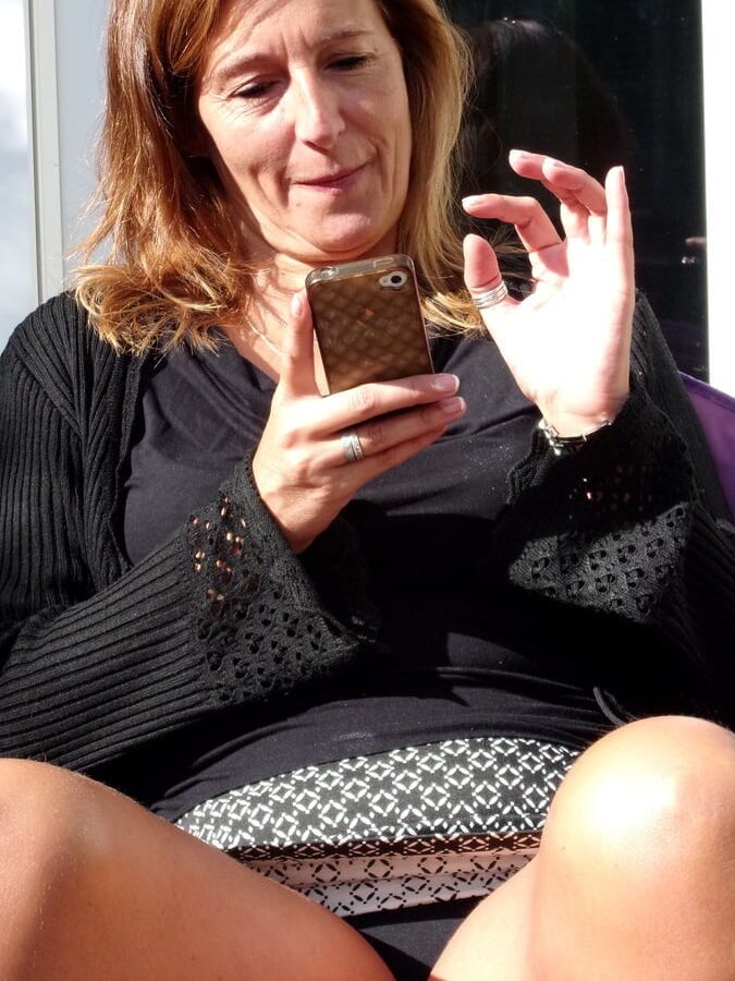 Hot milf posing