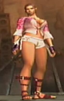 Christie Monteiro Fighting Video Game Character