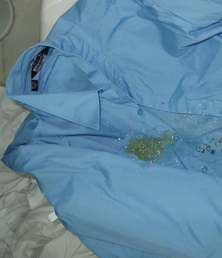 blue blouse