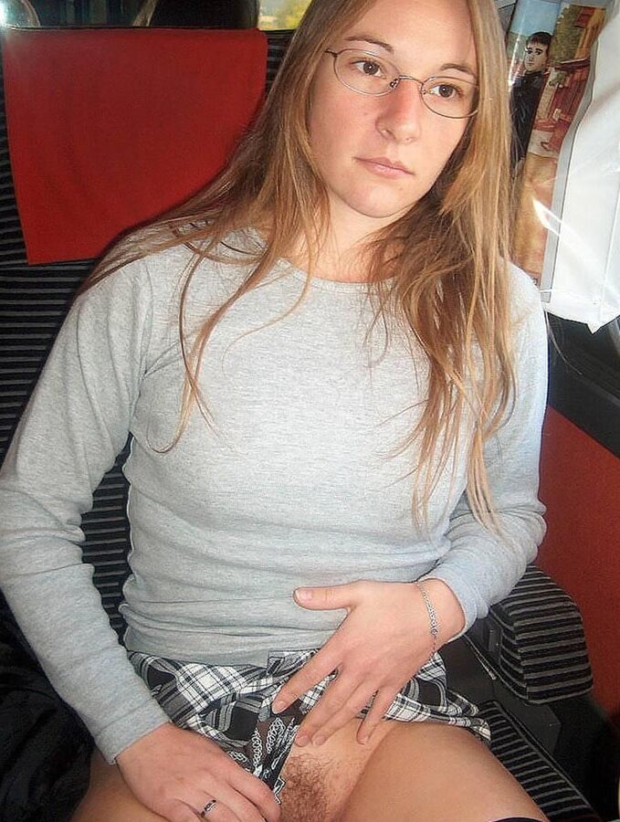 Slut series - On a train