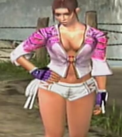 Christie Monteiro Fighting Video Game Character