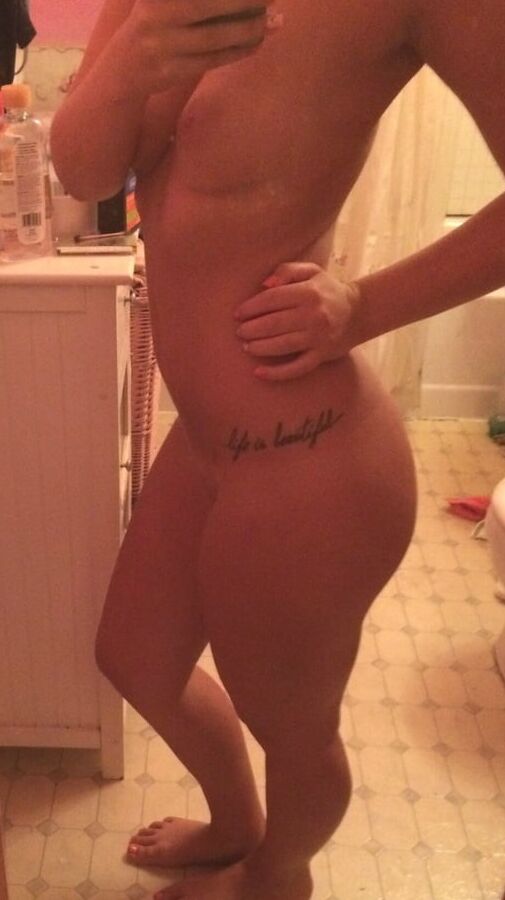 Blonde web slut