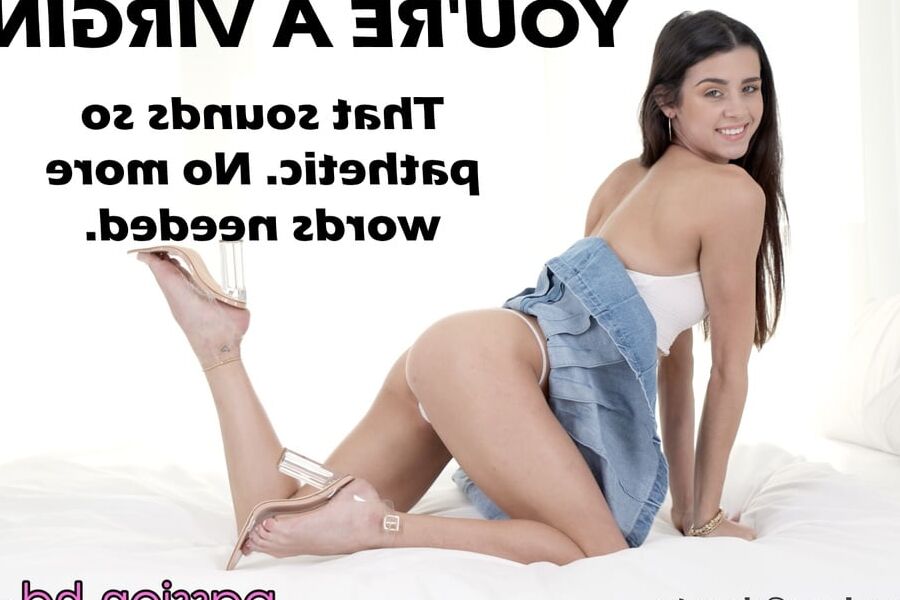 Captions for Virgins (All Selfmade)