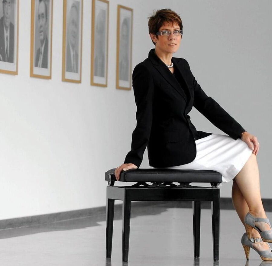 German Politician Annegret Kramp-Karrenbauer
