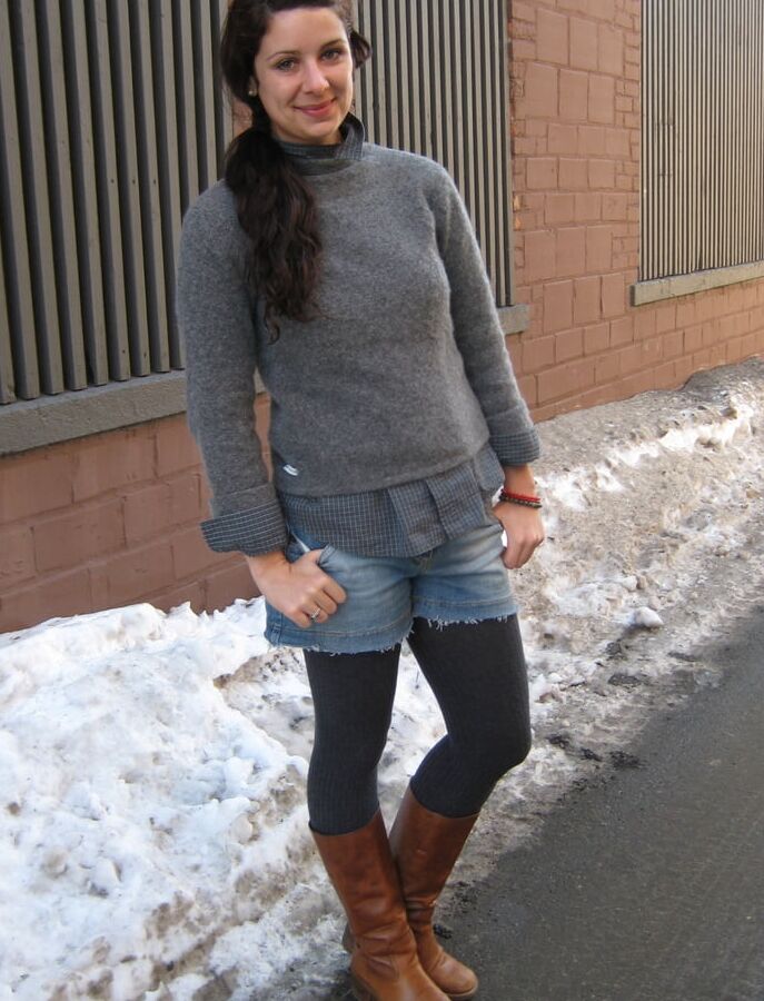 Cute and Pregnant Fashionista