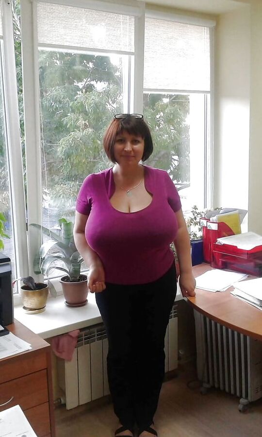Clothed Mature - Big Boobs