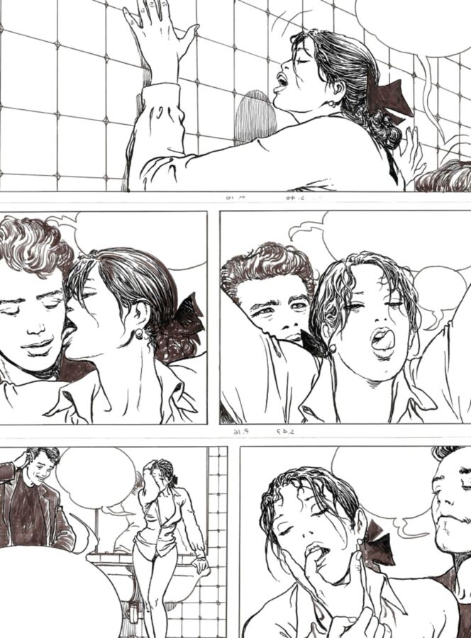 Tribute to women Covid. Milo Manara