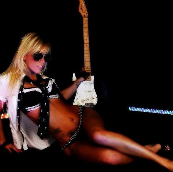 Nikki Gothic Inked Doll Fills Tiny Bikinis &amp; Thongs