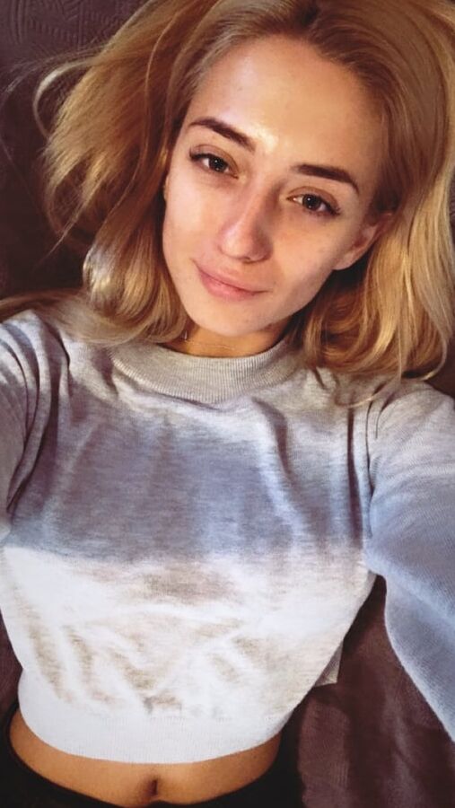 Blonde girl for your fetishes