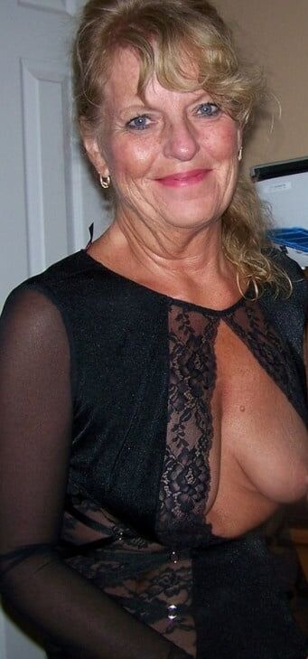 Open-front Navy Blue Dress