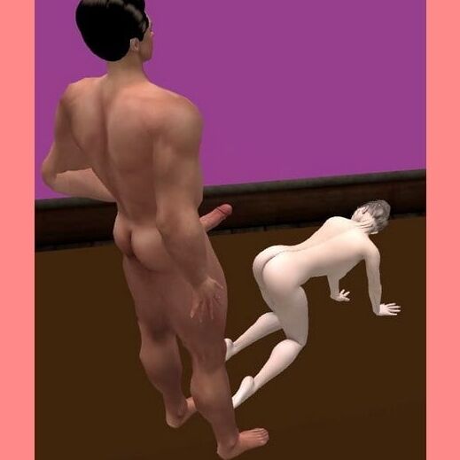 Dick Cockly, A D computer virtual reality model I created.