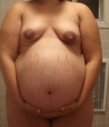 Old mature and fat posing sexy