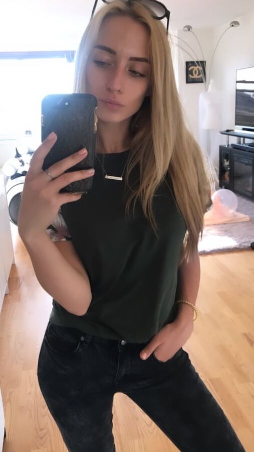 Blonde girl for your fetishes