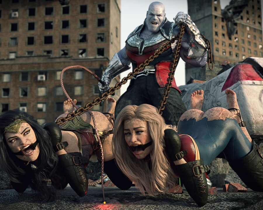 D Marvel &amp; DC Comics XXX