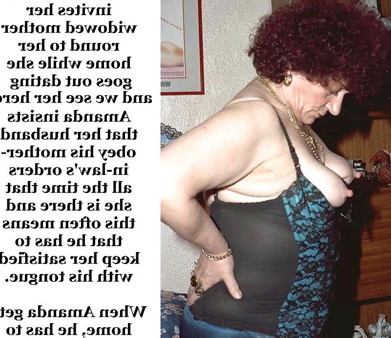 Femdom mother in law