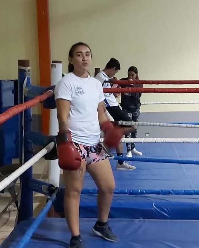 Sarahi N (la boxeadora)