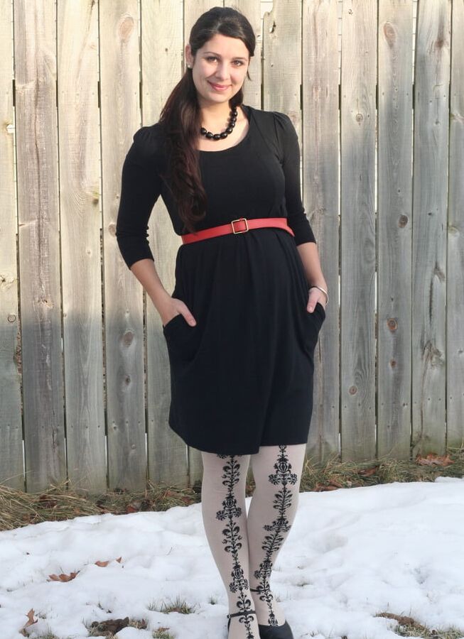 Cute and Pregnant Fashionista