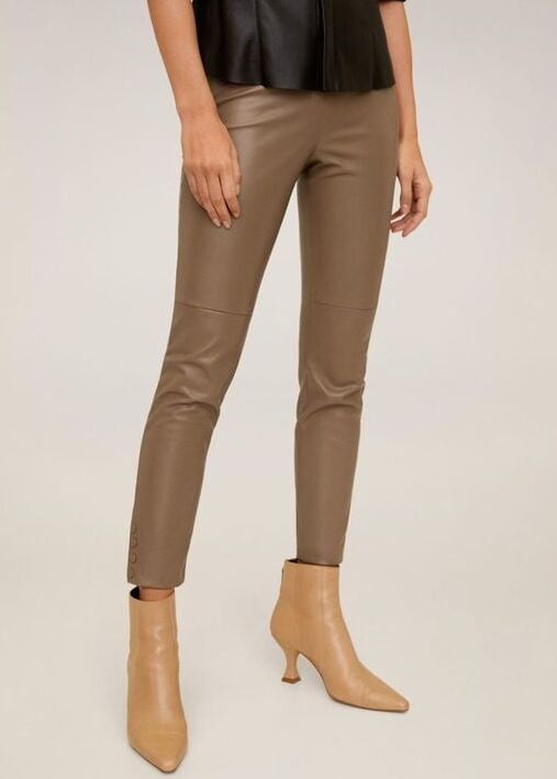 Brown Leather Pants - by Redbull