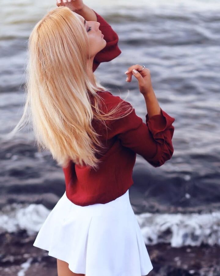 Blonde girl for your fetishes
