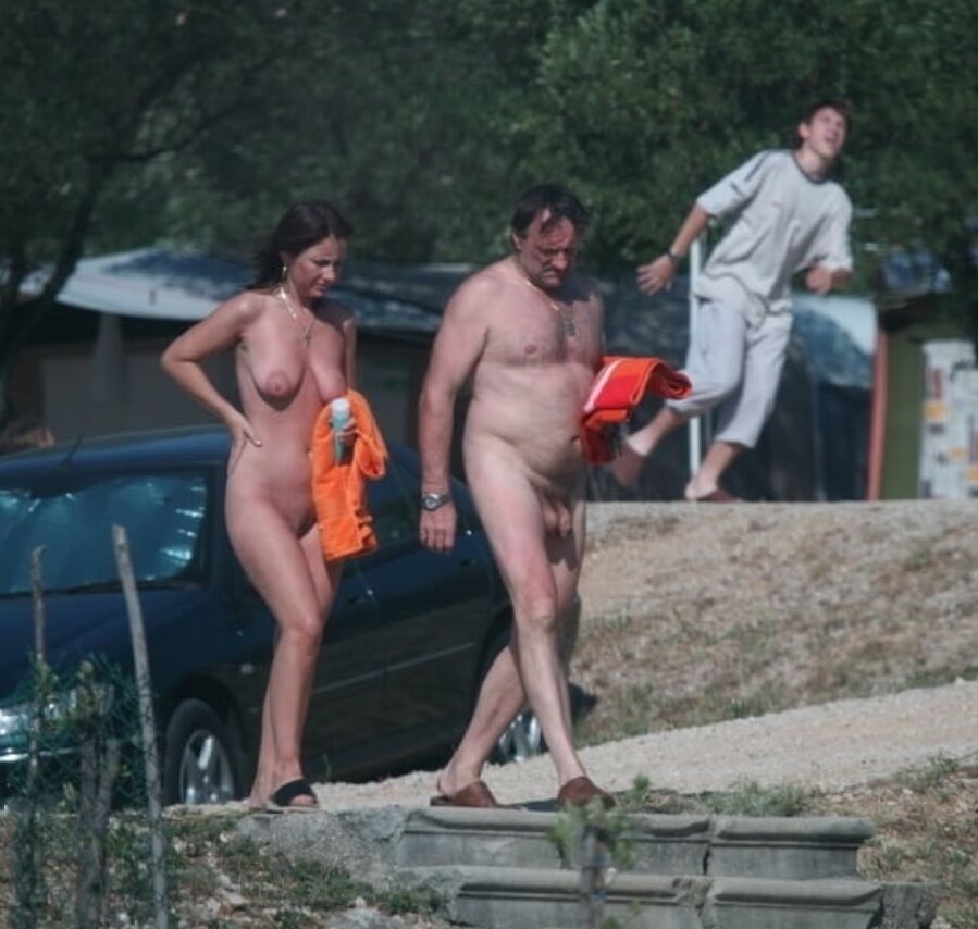 Nudist Couple in Fkk Resort Croatia
