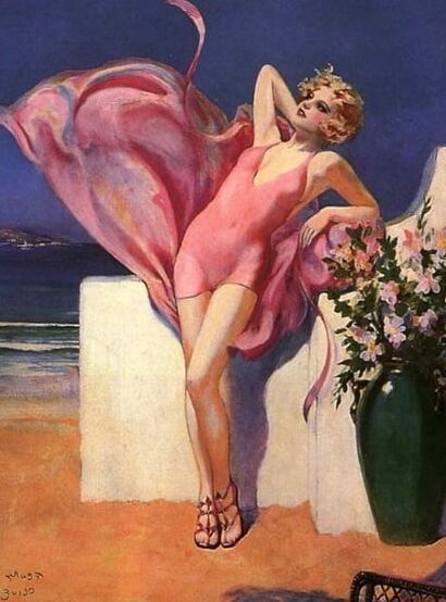 Vintage Ladies Art
