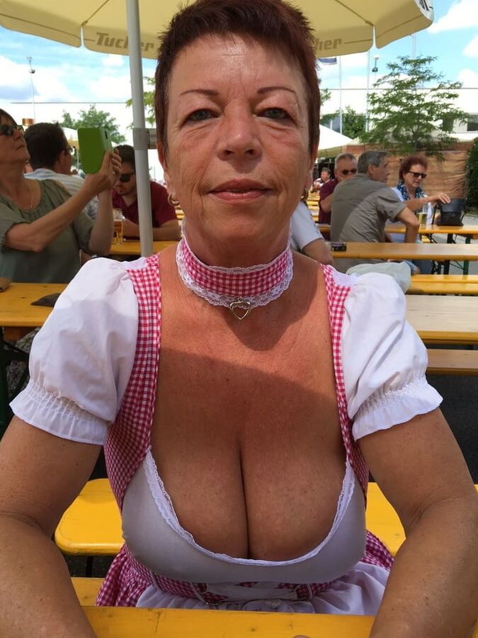Clothed Mature - Big Boobs
