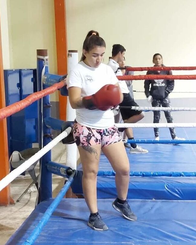 Sarahi N (la boxeadora)