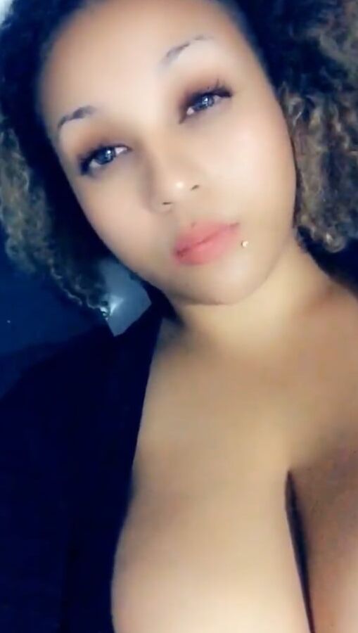Curly hair Latina