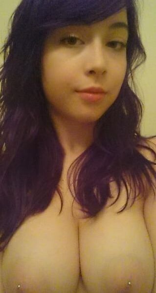 boobs (white neon hair)