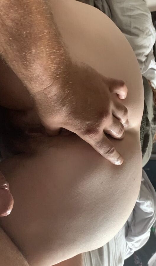 Nice view of my BBW wife big ass