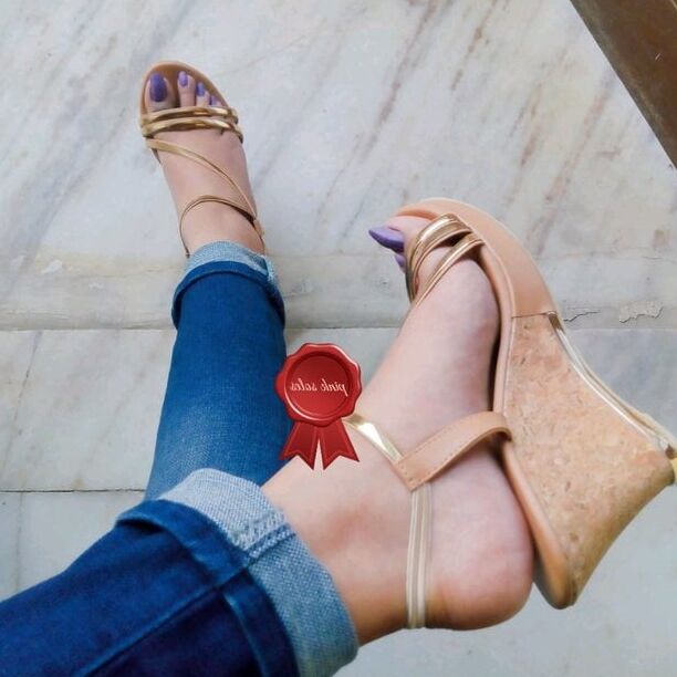 Pink Soles Indian Feet Goddess