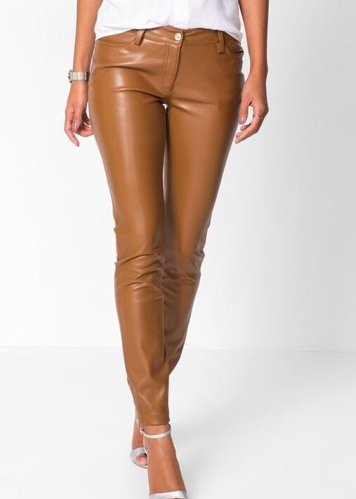 Brown Leather Pants - by Redbull