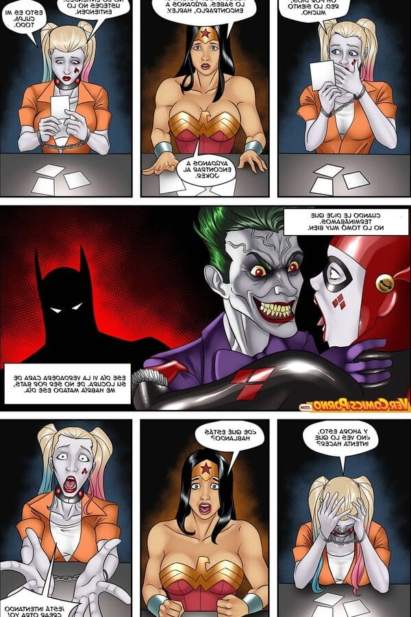 the inner joker - wonder woman