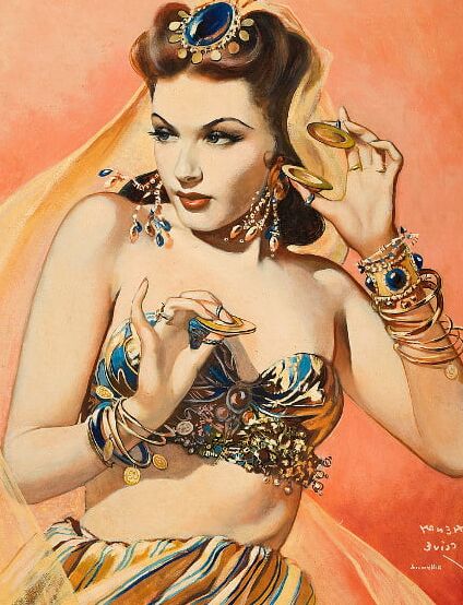 Vintage Ladies Art